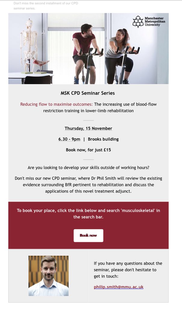 MMU Health Prof CPD tweet media