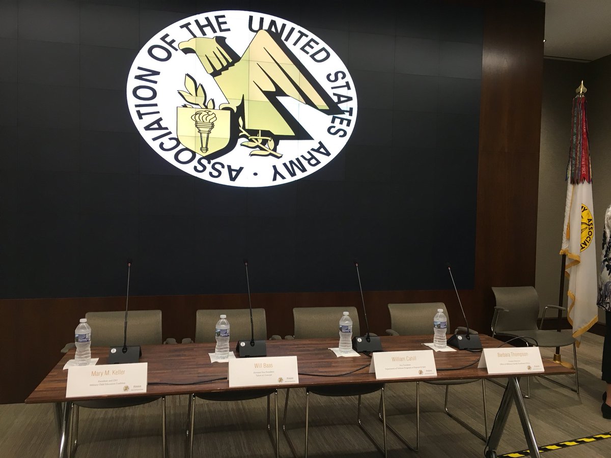 baas_will's tweet image. An honor to speak @MFRIPurdue “Building Your Battle Plan” session at @AUSAorg representing my co-authors of the Battle Plan chapter on Corporate support to military families.