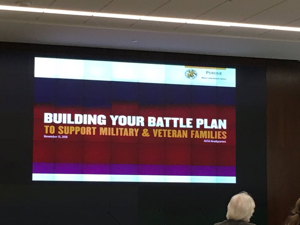 baas_will's tweet image. An honor to speak @MFRIPurdue “Building Your Battle Plan” session at @AUSAorg representing my co-authors of the Battle Plan chapter on Corporate support to military families.