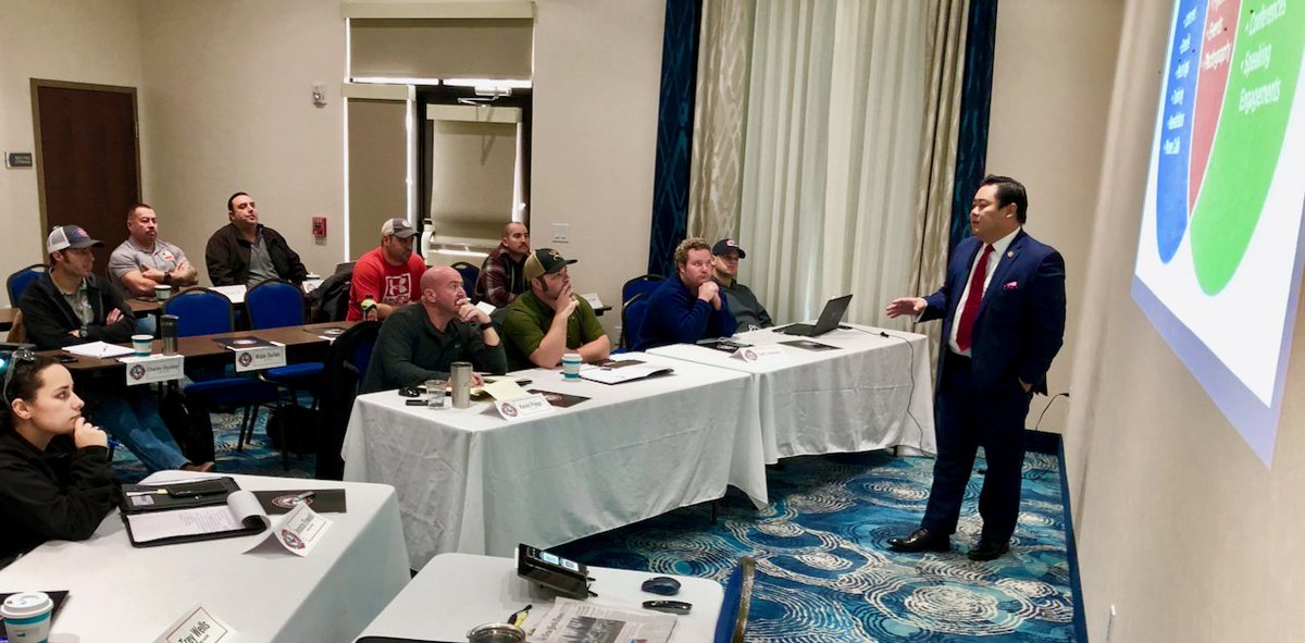 With representatives of 17 TSAFF affiliates participating, the inaugural TSAFF Secretary-Treasurer workshop is underway in New Braunfels. The class covers budgeting and financial management, PAC filings, and communications, among other issues. #tsaffhotstew