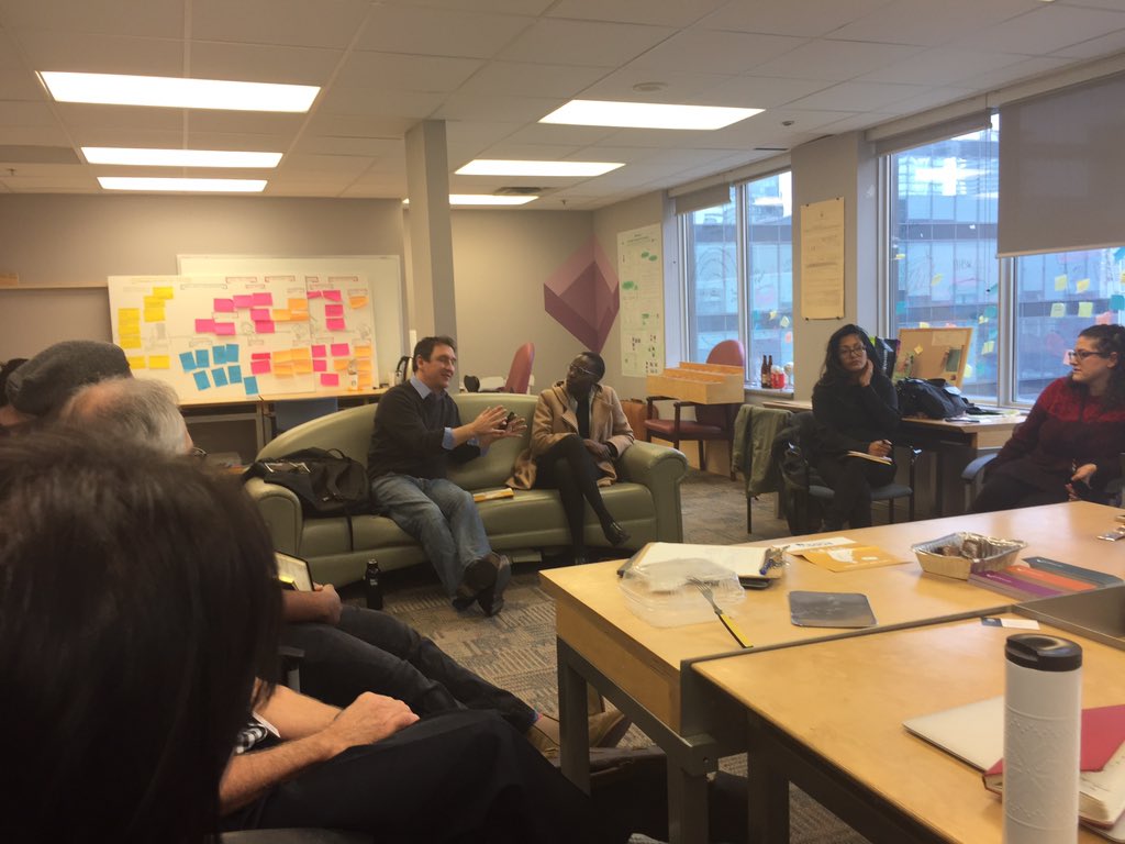 Thought-provoking talk at our weekly Open Rounds by <a href="/EngChangeLab/">Engineering Change Lab</a> <a href="/mwjabbott/">Mark Abbott</a> on the role of engineering and technology in human society.