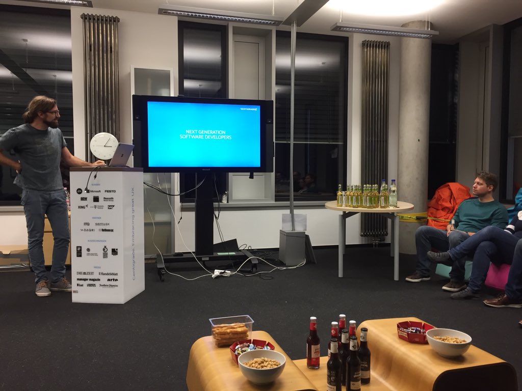 SheCodez's tweet image. Next Generation Software Developers - The newest Tech meetup in Saarbrücken whose aim is to exchange experiences and lessons learned when using modern technologies in Software Design &amp;amp; Development 
Hosted by: @centigradegmbh @thomasimmich 
#ModernTech #TechGeneration #UX #AR #VR
