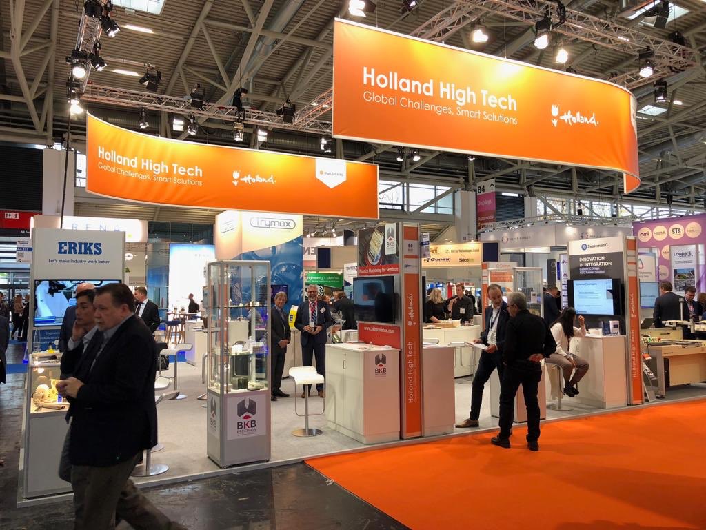 The whole Semicon value chain in one country: meet  us at booth A4.337 #semiconeuropa #electronica <a href="/HollandHighTech/">Holland High Tech</a>