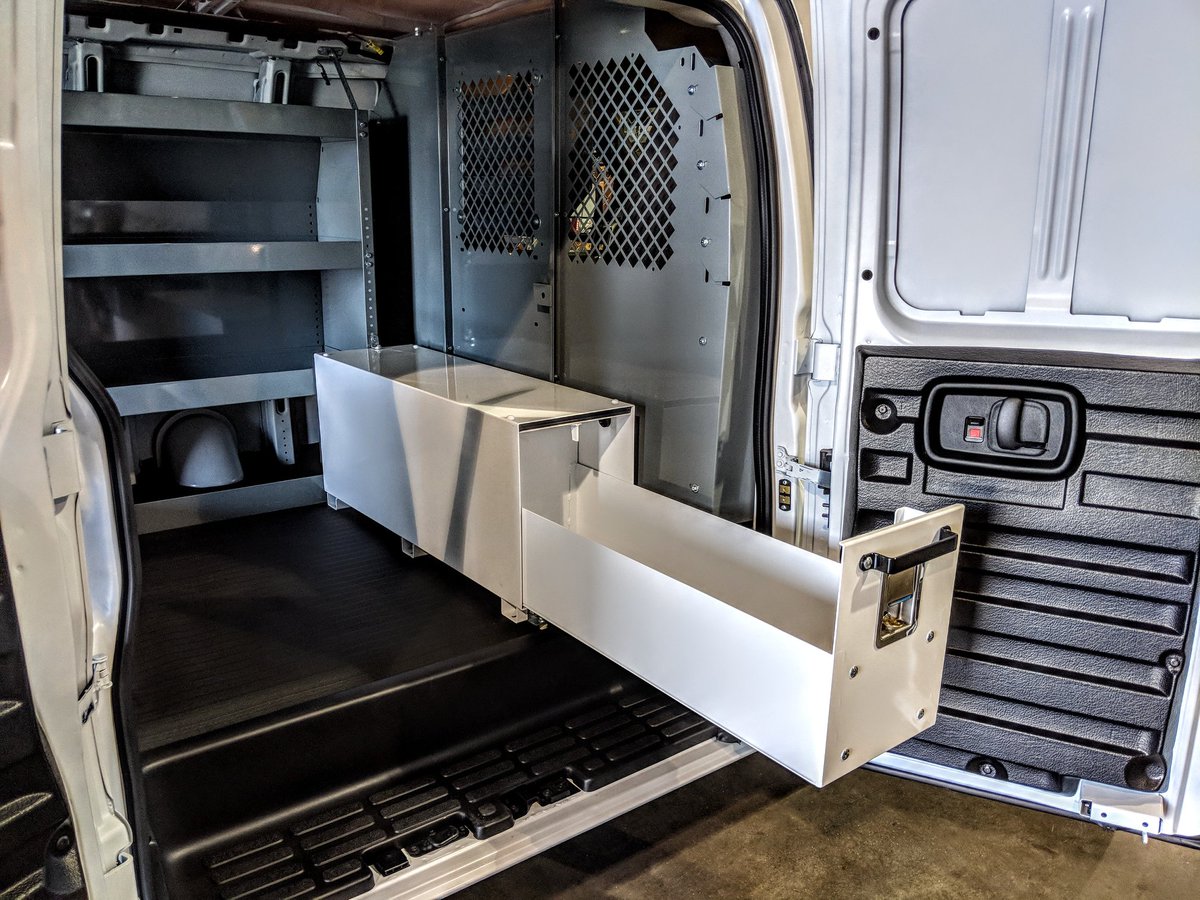 AmericanVan149's tweet image. Recent upfit of #ChevyExpress 135" wheelbase #van by AmericanVan.com. Items include #StandardShelving with #DrawerUnitInserts #RefrigerantTankTower #AluminumSlideDrawer unit along the floor #aluminumStorageCabinet #JetRack #utilityhooks &amp;amp; #BulkheadPartition #Safefleet #NJ