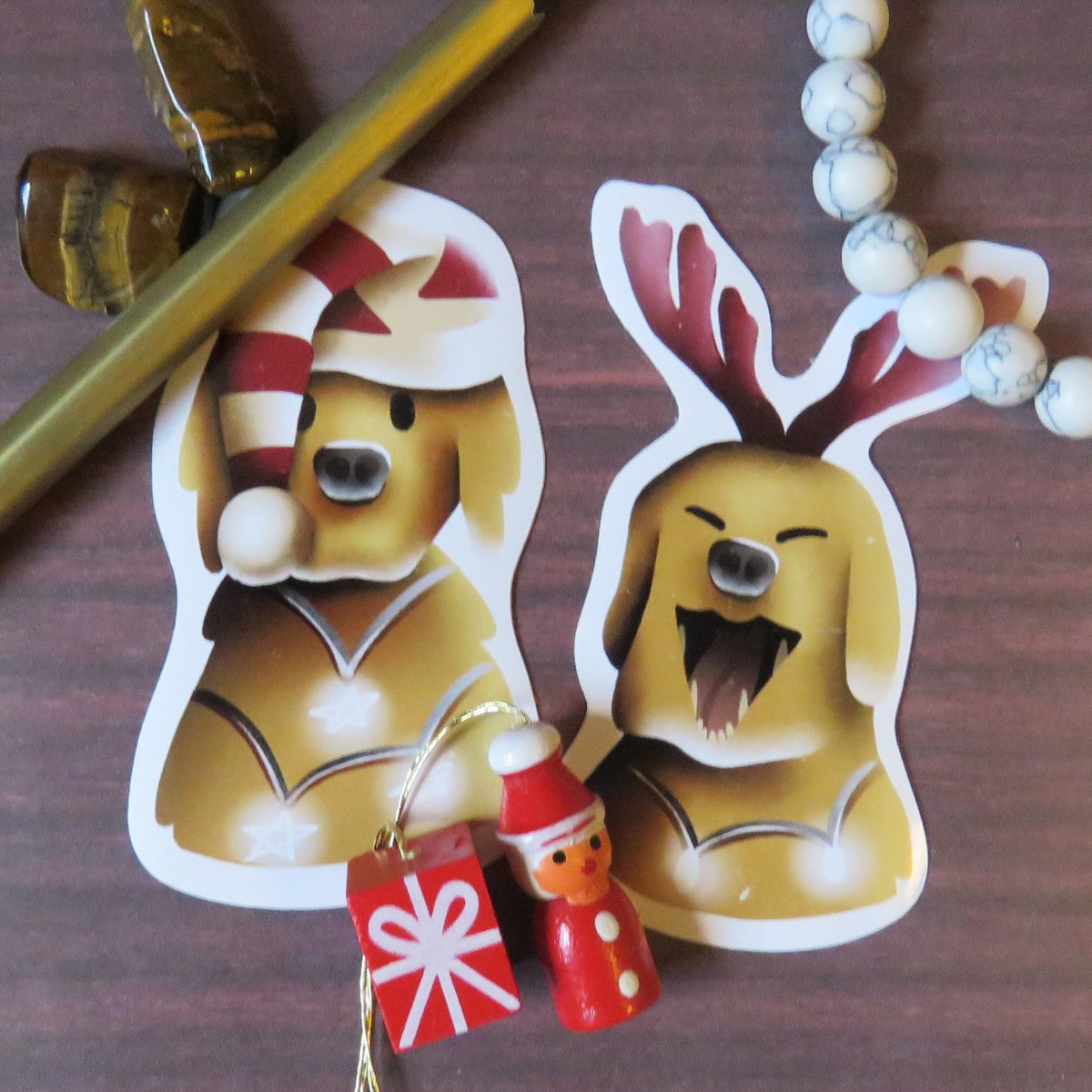 woofbyhollie's tweet image. etsy.com/uk/shop/Hollie…

CHRISTMAS STUFF IS FINALLY IN MY ETSY STORE!!! 🐶 These good boys are a sticker pack! 😍 They are only £2 (plus £1 postage)!

 #etsyseller #dogstickers