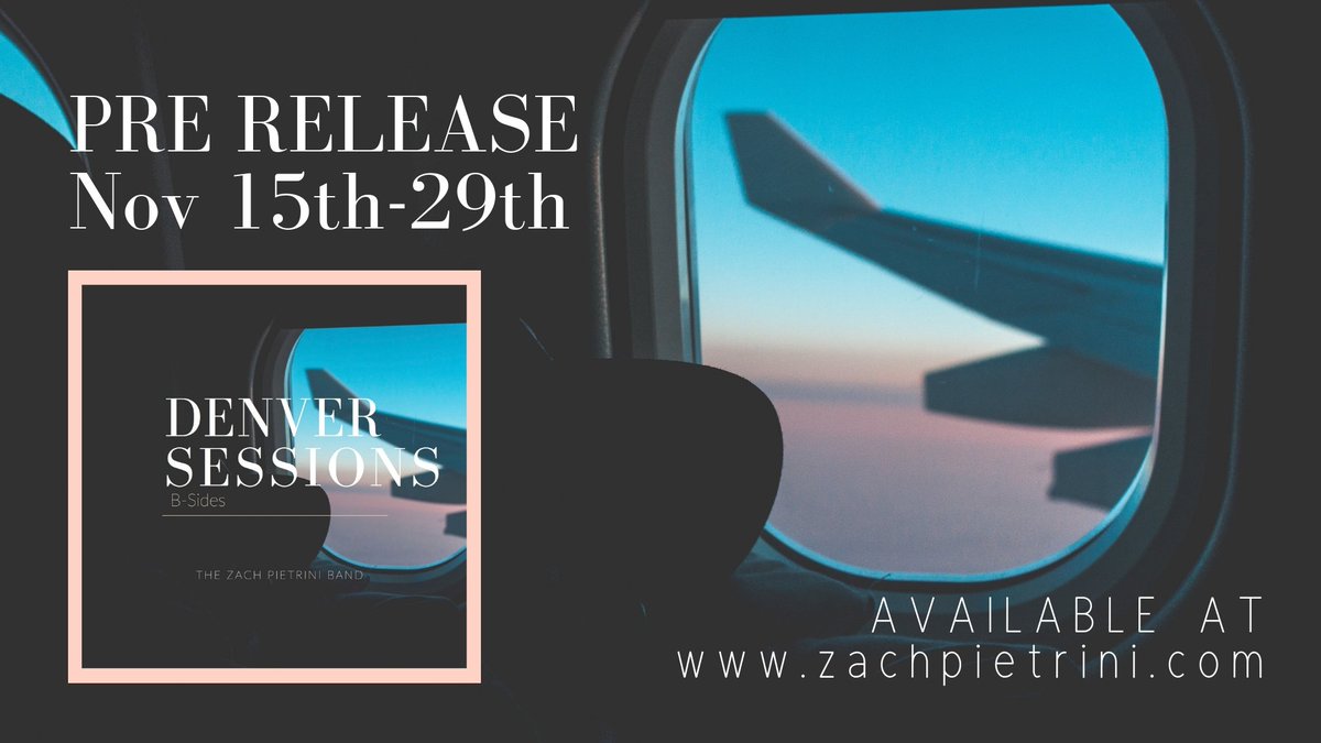 47 hours, 34 minutes, and a few seconds till pre orders for The Denver Sessions!  Thursdays at noon ya'll.