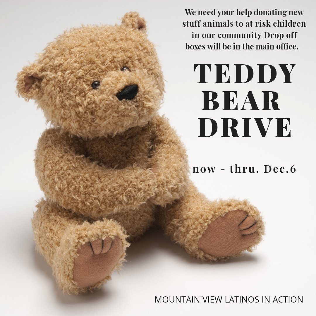 mvhsbruins's tweet image. The Third Annual Teddy-Bear Drive has begun!
Latinos in Action is collecting gently used or new stuffed animals for at-risk children in our community. Please feel free to drop off your stuffed animals at the collection bins outside of the main office. #BruinsRiseUp #ASDeveryONE