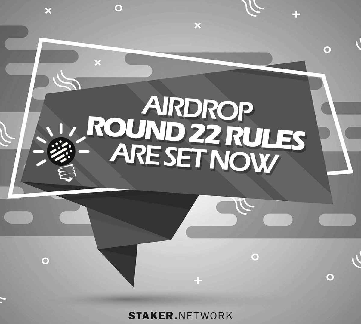 Staker airdrop 22 rules are now set.

For Rules Join - discord.gg/ddTaugN , 
                          t.me/stakertoken   

forum.staker.network/index.php/topi…

#airdrop #airdropalert #airdroplive
#airdrophunters #cryptocurrency #bitcoin #crex24 #STAKER #PoSinETH #forum