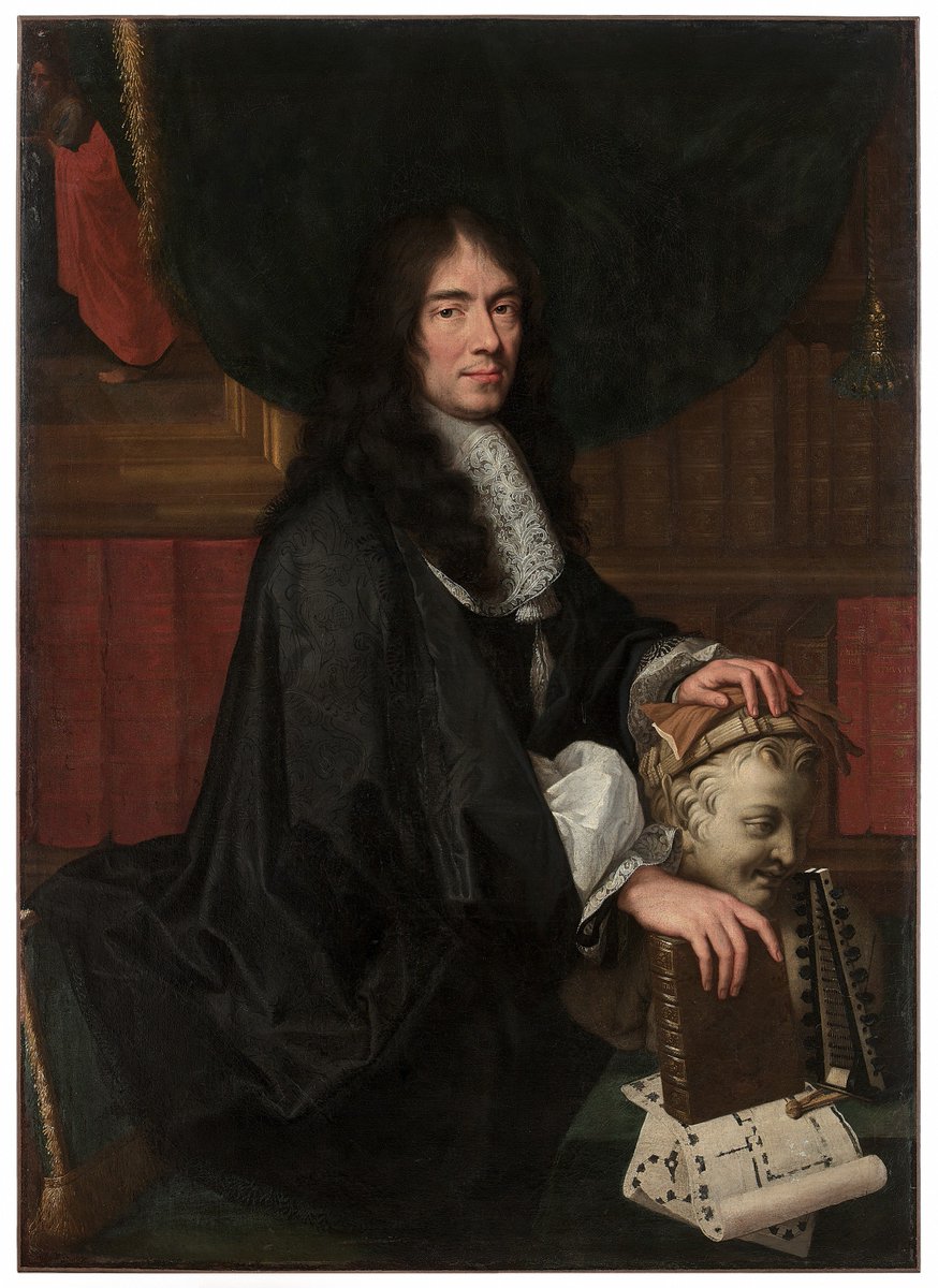 Artcurial's tweet photo. #LOTALERT @Artcurial sold tonight #LEBRUN lost portrait of #CHARLESPERRAULT for 195 000 €. The auction house sold in March a drawing of the same portrait to @CVersailles https://t.co/XezOtLUKZq