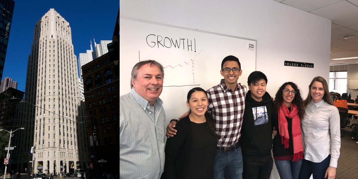 One of the more fun parts of #growth is moving!

Constructor has a new #SanFrancisco address: 
100 Bush Street (@ Battery)
#NewOffice #SiteSearch