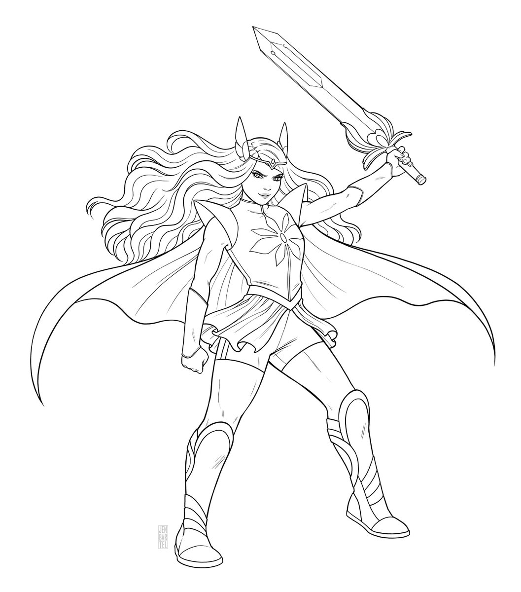 Jen Bartel On Twitter To Celebrate The Release Of She Ra I