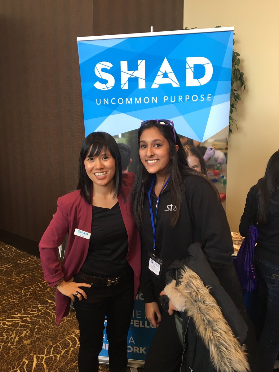 jesstang7's tweet photo. More @SHADnetwork Fellows here at #xplore2018. Malika is the youngest of three - her and all her siblings are now proud SHAD Fellows. @gfss_STEM https://t.co/4BcIlo7CU2