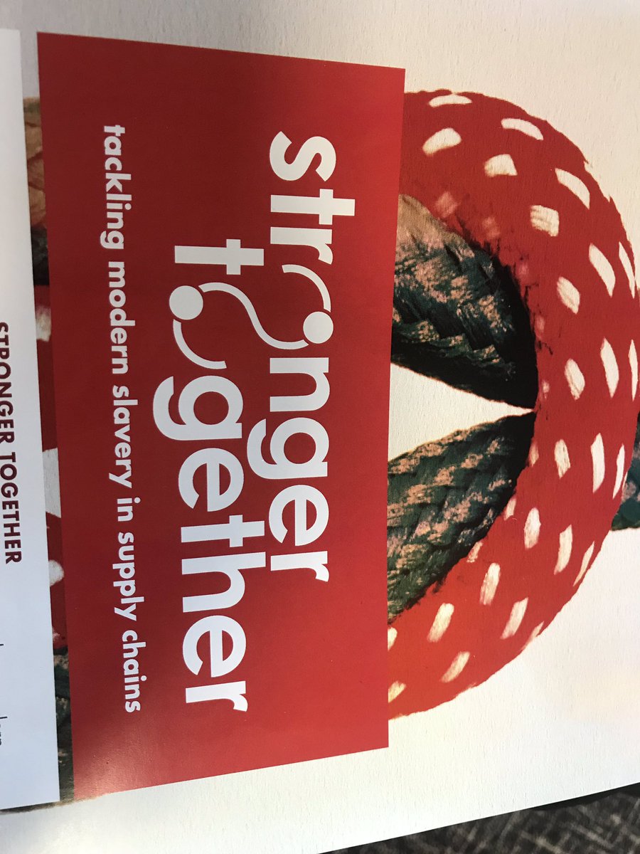 JOSimsCherries's tweet photo. Humbling day learning at the @S2G_UK conference. So much to do but committed to making our supply chains free from #modernslavery. https://t.co/JnWvWjvSry