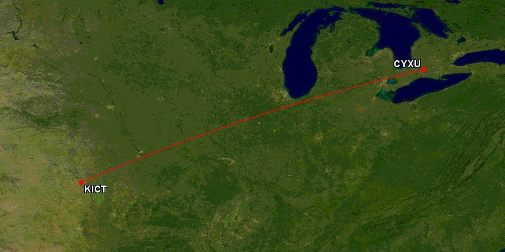 flycdnaviation's tweet photo. King Air C90 ferry flight from the hot weather of Wichita to the cold weather of London, Canada.

🌞🇺🇸🌨️🇨🇦

#Aviation #aviationlovers #avgeek #pilotlife #pilots https://t.co/wg3HPE2poY