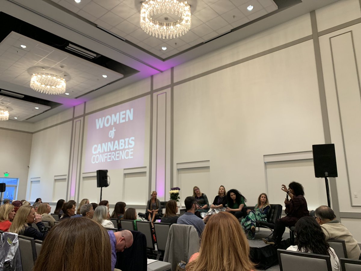 Kicking off the biggest cannabis week in Las Vegas with the #WomenofCannabis Conference today. Heavy hitters  #cannabisscience panel right now.. loving the networking and vibes! Excited to be here,
#MJBizCon starts tomorrow 💗
#Vegasbaby!