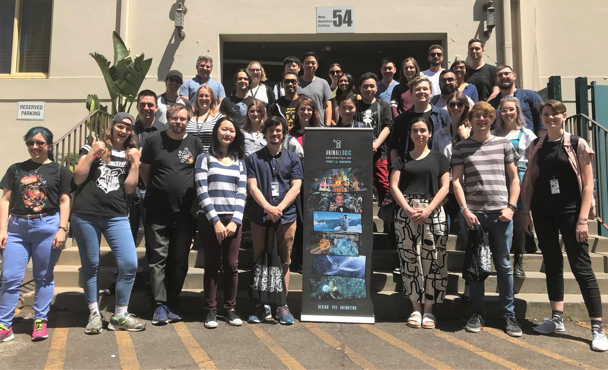 UTS_ALA's tweet photo. We recently had the incredible opportunity to tour Animal Logic studios and hear from one of our own! Jessica D’Ali, a 2017 graduate, spoke to the class of 2018 about her experiences since leaving UTS ALA and her current job as a Performance Technical Director at Animal Logic! https://t.co/JNwfdYgrBF