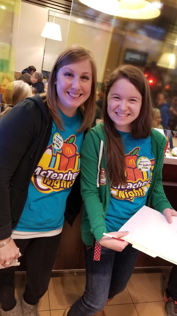 HCStormSchool's tweet photo. It's wonderful to see so many members of the Storm community here at McTeacher Night! #StormCommunity. https://t.co/039If3e4IE