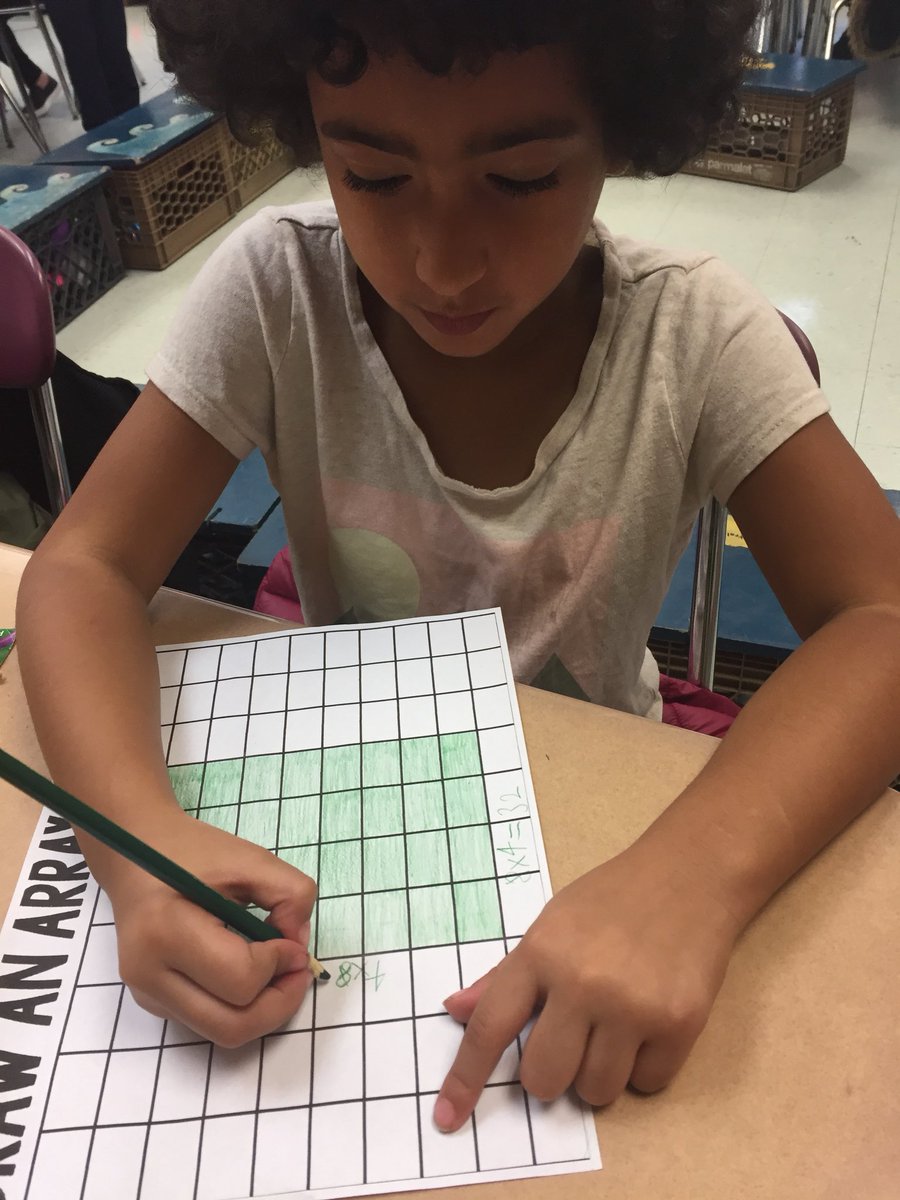 StacySouff's tweet photo. Class 3-A226 made ARRAYS OF KINDNESS TODAY.. chose a multiplication number sentence and displayed an array using kindness stickers while showing the  Commutative Property... #mathematicans #arrays #socialemotionallearning #ict #weteach3rd  #kindnessmatters @PS22si @GoreandGuts https://t.co/NNdMw7y2EW