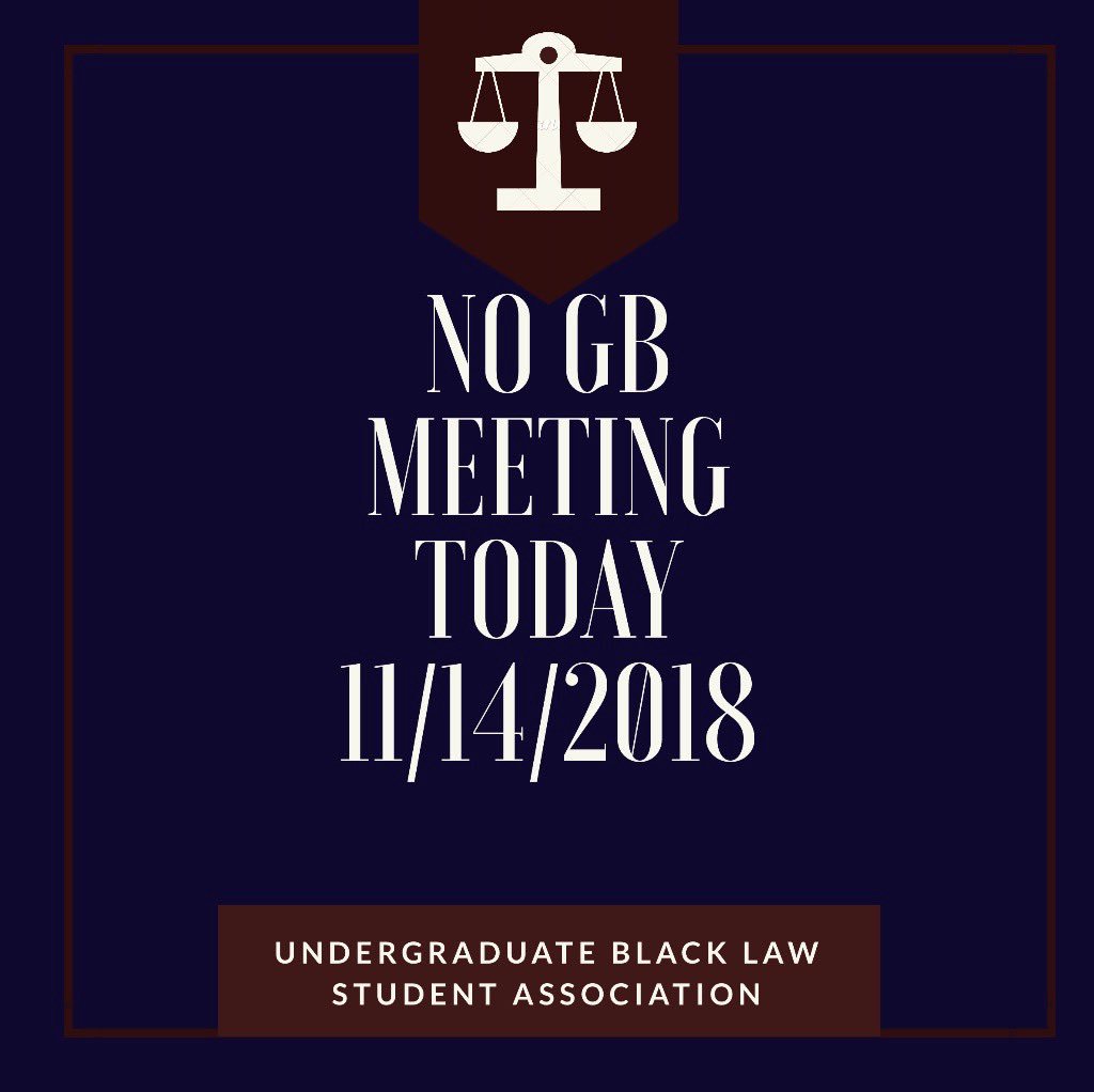 There is no general body meeting tomorrow.
