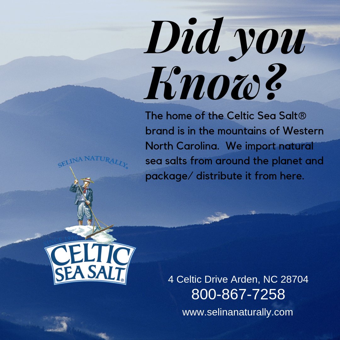 @CelticSeaSalt resides in the mountains of Western North Carolina #wnc