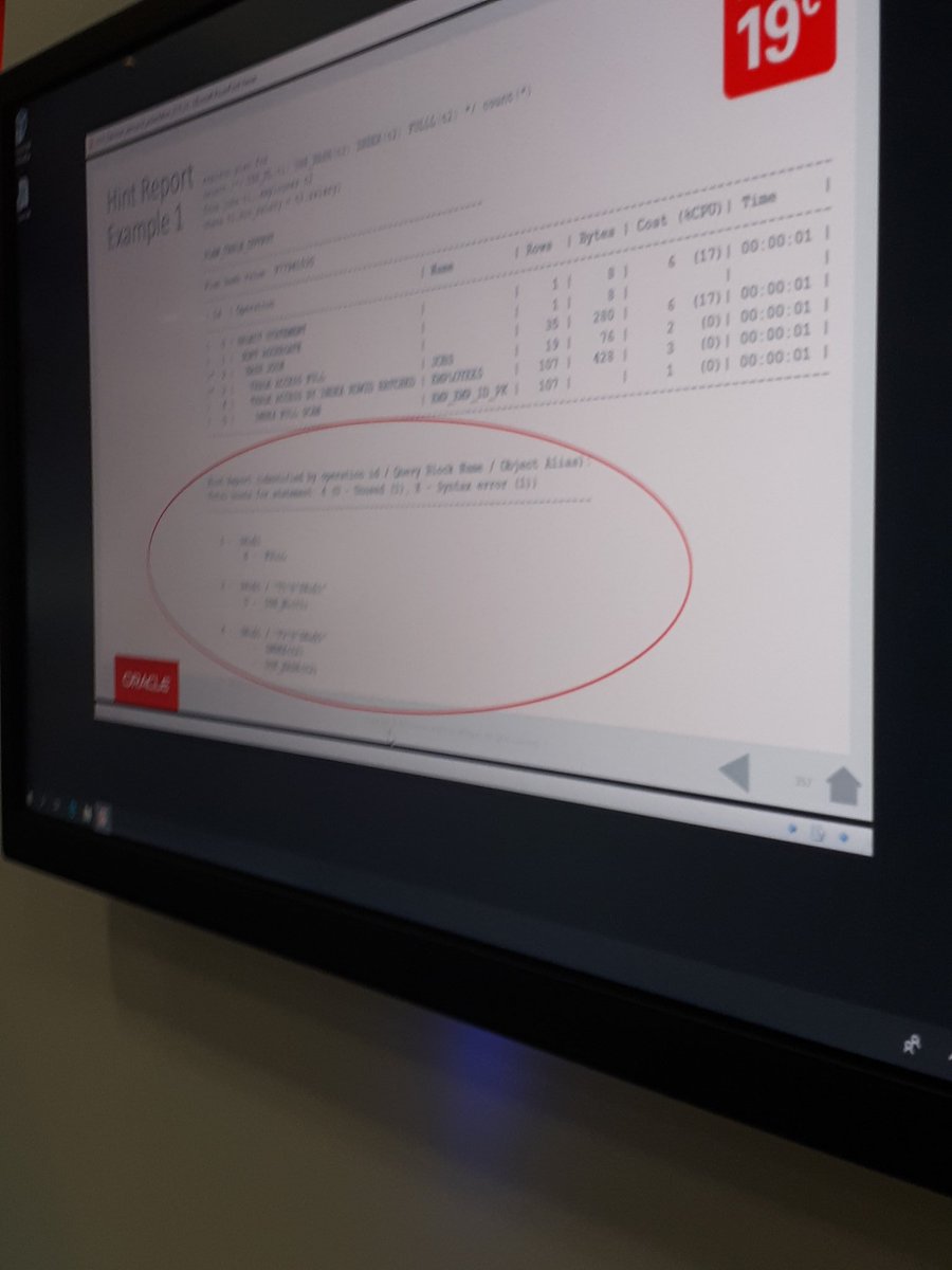 @lukaseder @kylelf_ @jolliffe No compilation error but reported by plan notes from cursor as in this blurry slide from #OOW18 demogrounds