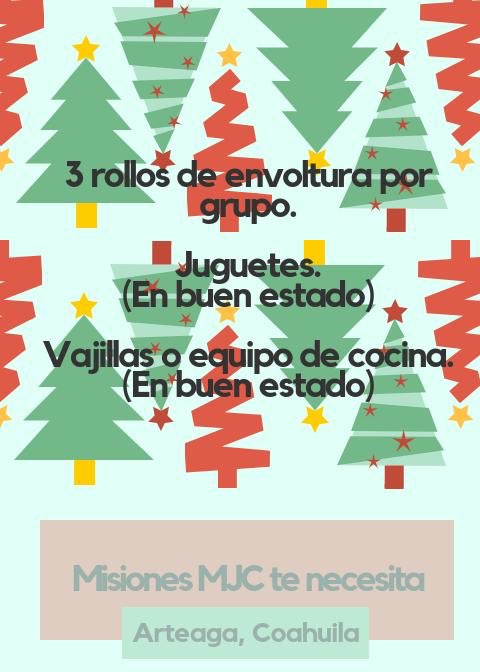 RegionMtyMJC's tweet photo. Holaaaaa!!!

Misiones MJC necesita tu ayuda 🙏🏼
Este próximo sábado lleva con tu equipo en tus actividades donativos para las próximas misiones de invierno ☃️❄️

El equipo de Misiones MJC estará pasando en sus parques para recolectar el donativo. 

Consulta qué es lo que te tocó. https://t.co/xJSRSNl9uh