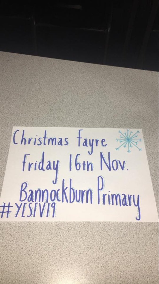 We will be at the Bannockburn Primary Christmas fayre this Friday ❄️🎄