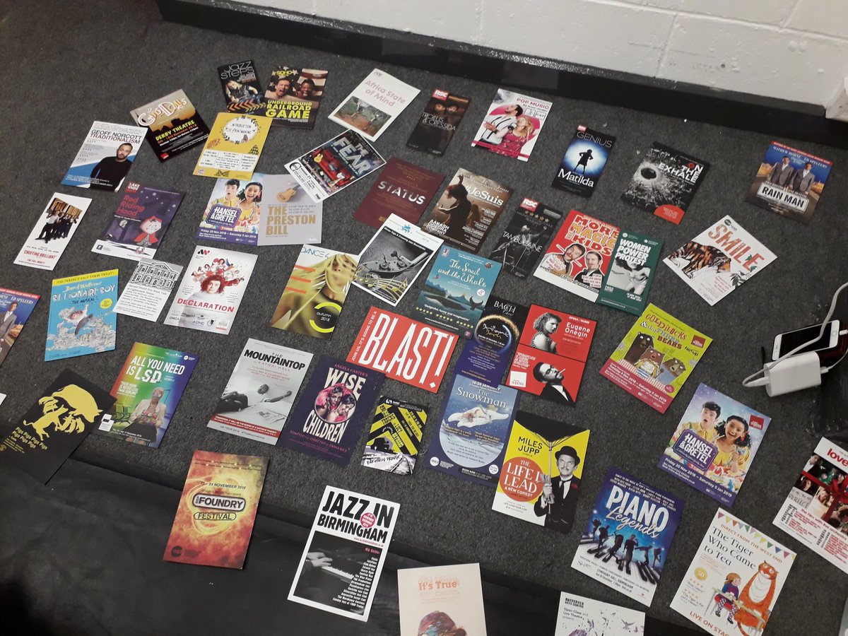 YourOldChina's tweet photo. This evening for Session 5 of the #Optimists18, we are looking at marketing, audiences &amp; how to reach them. Thank you to @DerbyTheatre for hosting us and Victoria Barker from @Earthen_Lamp &amp; Ben Anderson from @ingoodcoEM for coming to speak to us! #feedback #evaluation #audiences https://t.co/WotREYPzCz