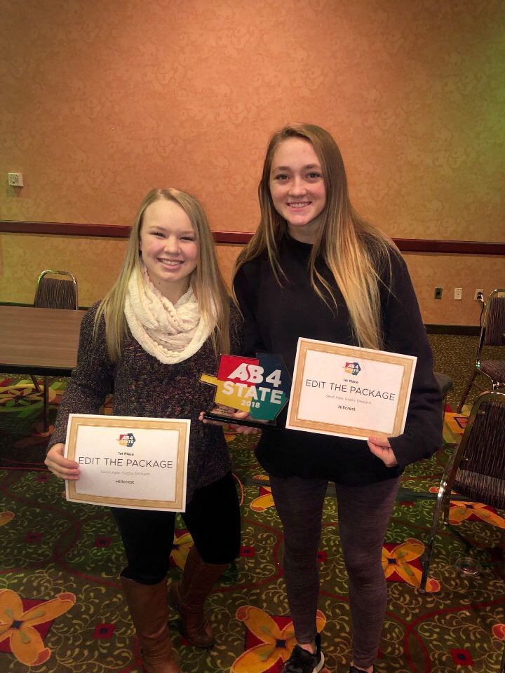 HTVBuzz's tweet photo. Some of our @LearnOnTheHill award-winners at the #asb4state conference for broadcast students. https://t.co/sYeDPejHOV