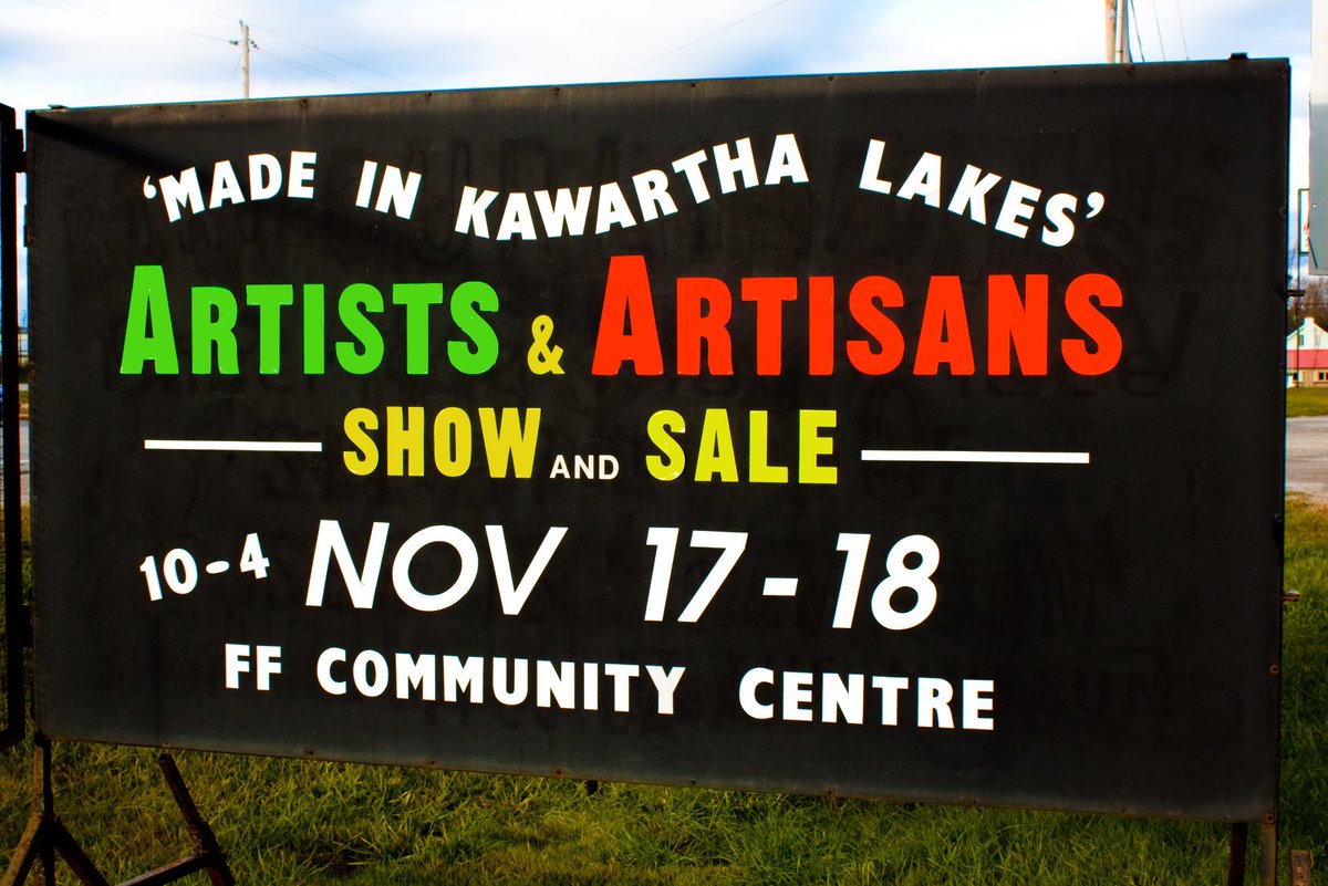 Happening this WEEKEND! Come on out to the Made in Kawartha Lakes show and sale! Free admission! #FenelonFallsCommunityCenter #handmade #Kawarthalakes #artisan #buylocal