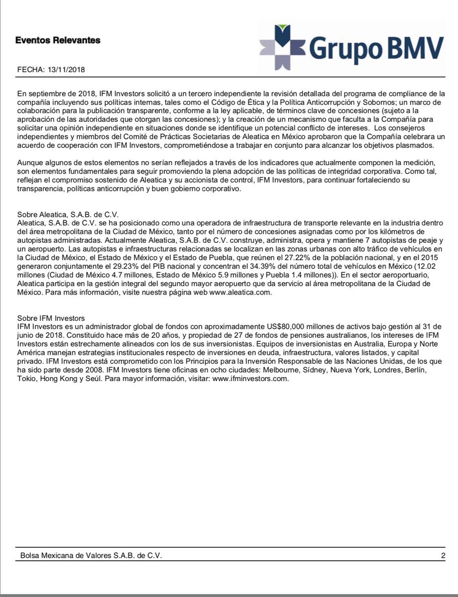 PDiezG's tweet photo. Recuerden bien este mal chiste. Pronto, muy pronto, sabrá México lo que significa. El negocio de #OHLeatica, ahora bajo control de @IFM_Investors, sigue siendo la CORRUPCIÓN. @IntegridadMx @MXvsCORRUPCION https://t.co/EosZMdy95n