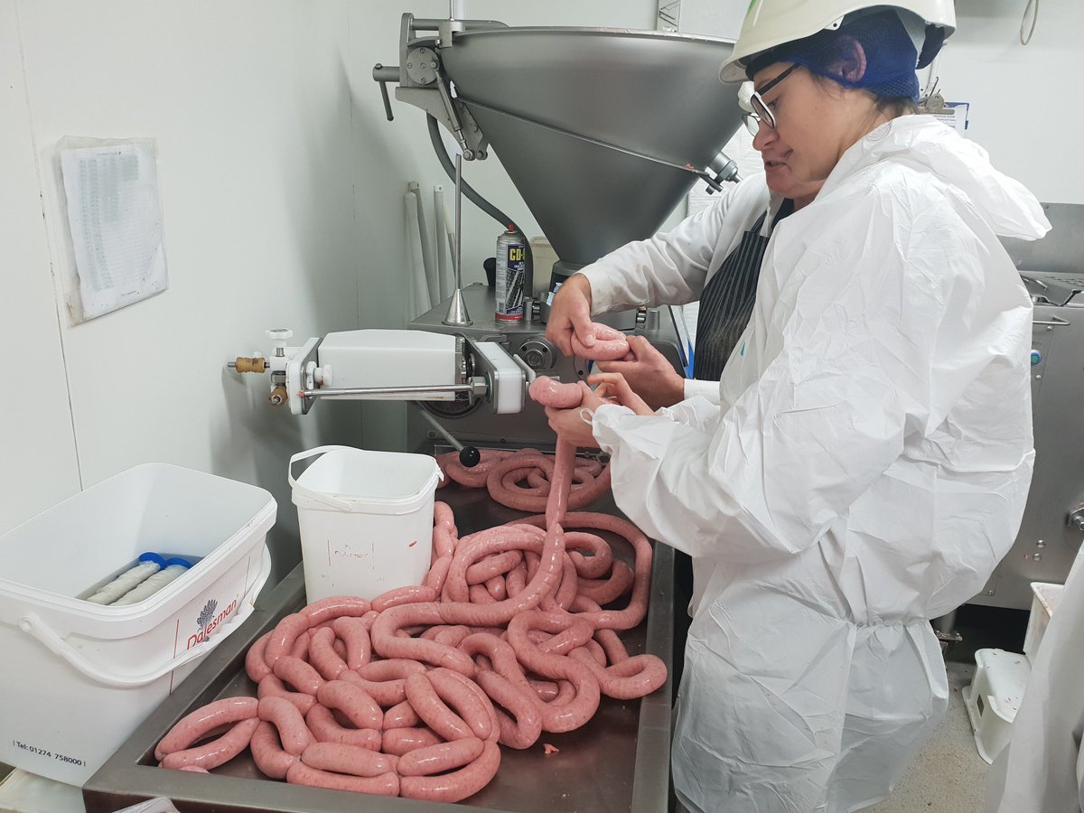 realjohnmalone's tweet photo. @foodcrimegersh @_ellie_davies_ @RJOPegg @foodgov As @martinevans434 would say it was "Superb just Superb" &amp; it really was a great visit.
Thank you to @JMorrisButchers for allowing the visit &amp; also thank you to yourselves for taking the time out to come and see what we do on the 'shop floor'. https://t.co/iV9sjrHpaP
