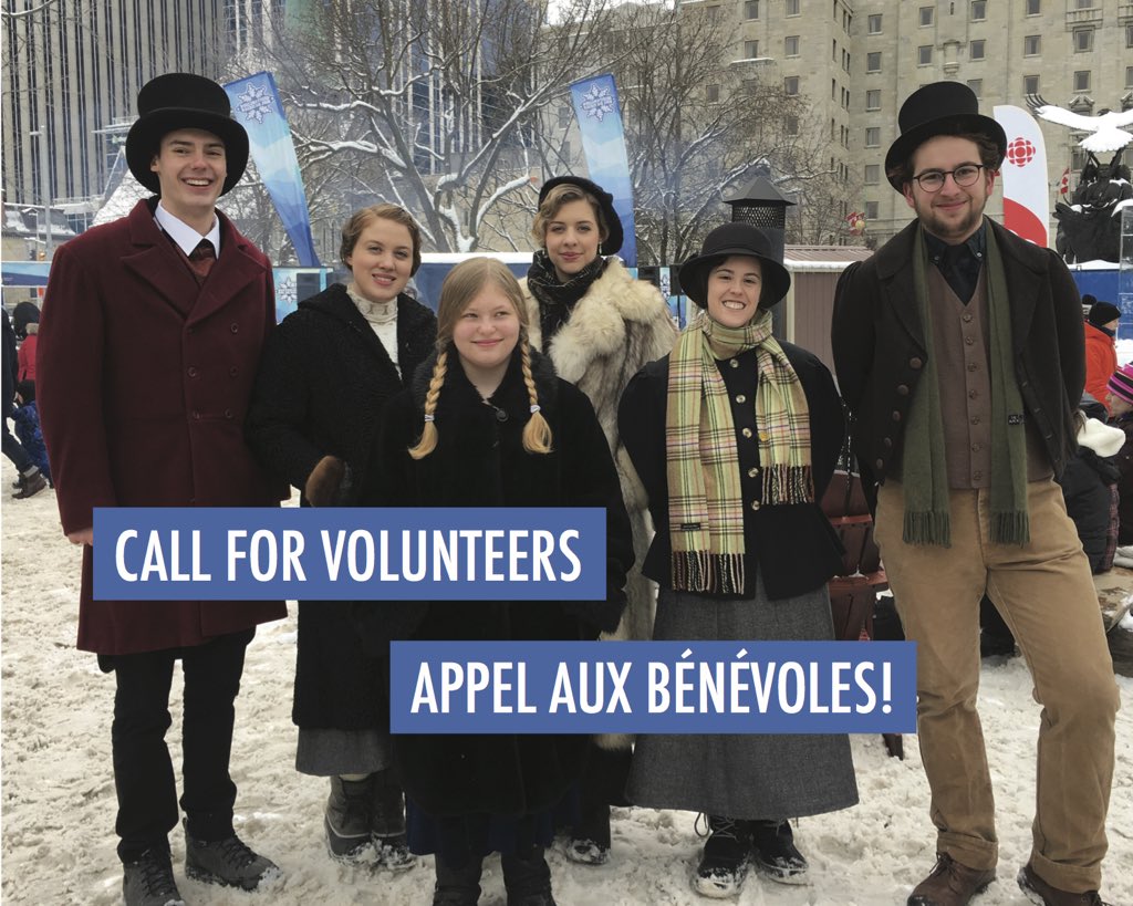 BytownMuseum's tweet photo. CALL FOR VOLUNTEERS!
Follow the link below for more information!
https://t.co/F2ycdWABpv
__________
APPEL AUX BÉNÉVOLES!
Suivez le lien ci-dessous pour plus d'informations!
https://t.co/F2ycdWABpv
#BytownMuseum #MyOttawa #volunteers #bénévoles #winterlude2018 #baldeneige2018 https://t.co/l8V0umqOgP