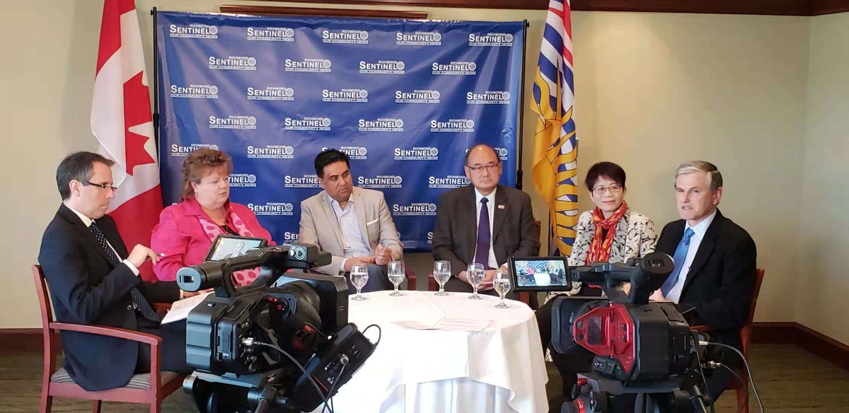Teresa_Wat's tweet image. Big thank you to @RichmondSentinel for this opportunity for us to talk about the Electoral Reform Referendum!   @Wilkinson4BC @LindaReidforBC @John_Yap @JasJohalbc and I had the opportunity to explain the unfairness and complexity of the referendum process.  #KeepFirstPastThePost