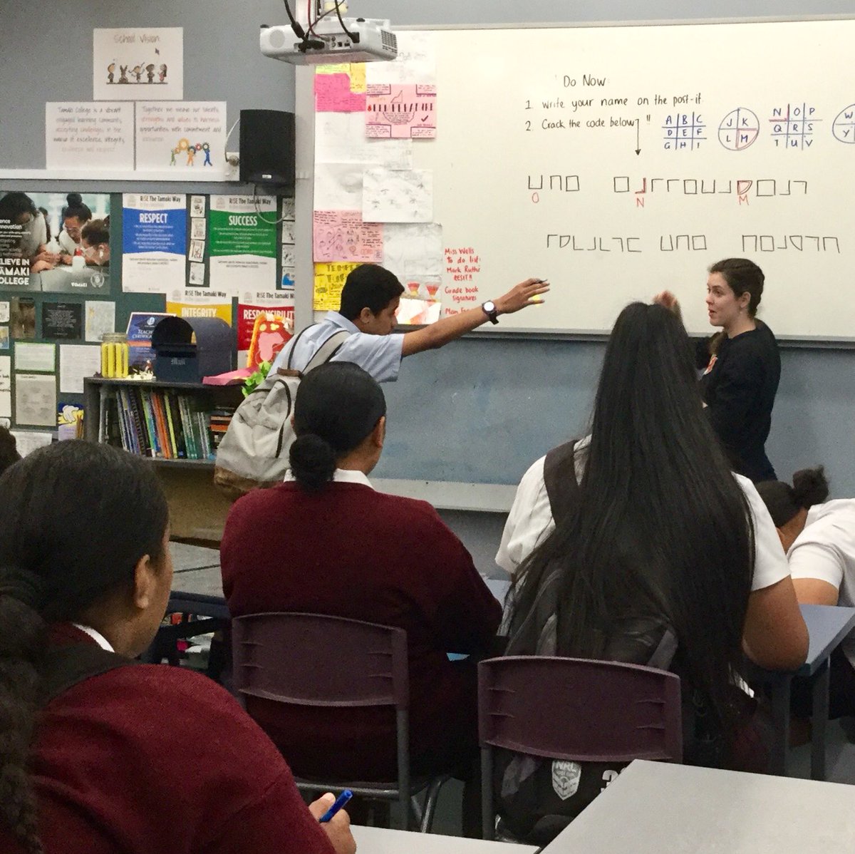 excited to be at Tamaki College with 10RMZ exploring how our environment impacts our health