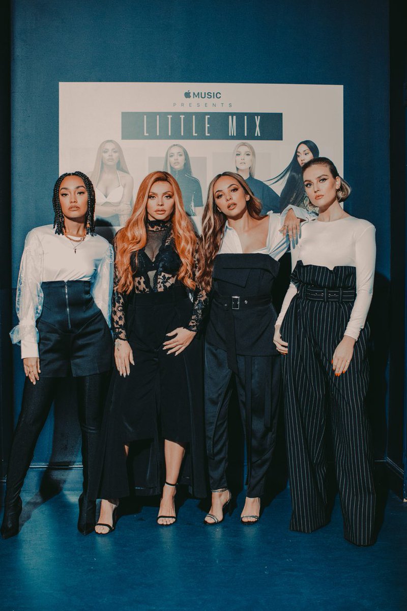 It’s happening! #LittleMixLive is on right now. Tune-in here and see all the fun from London: http://apple.co/littlemix @AppleMusic 🎶