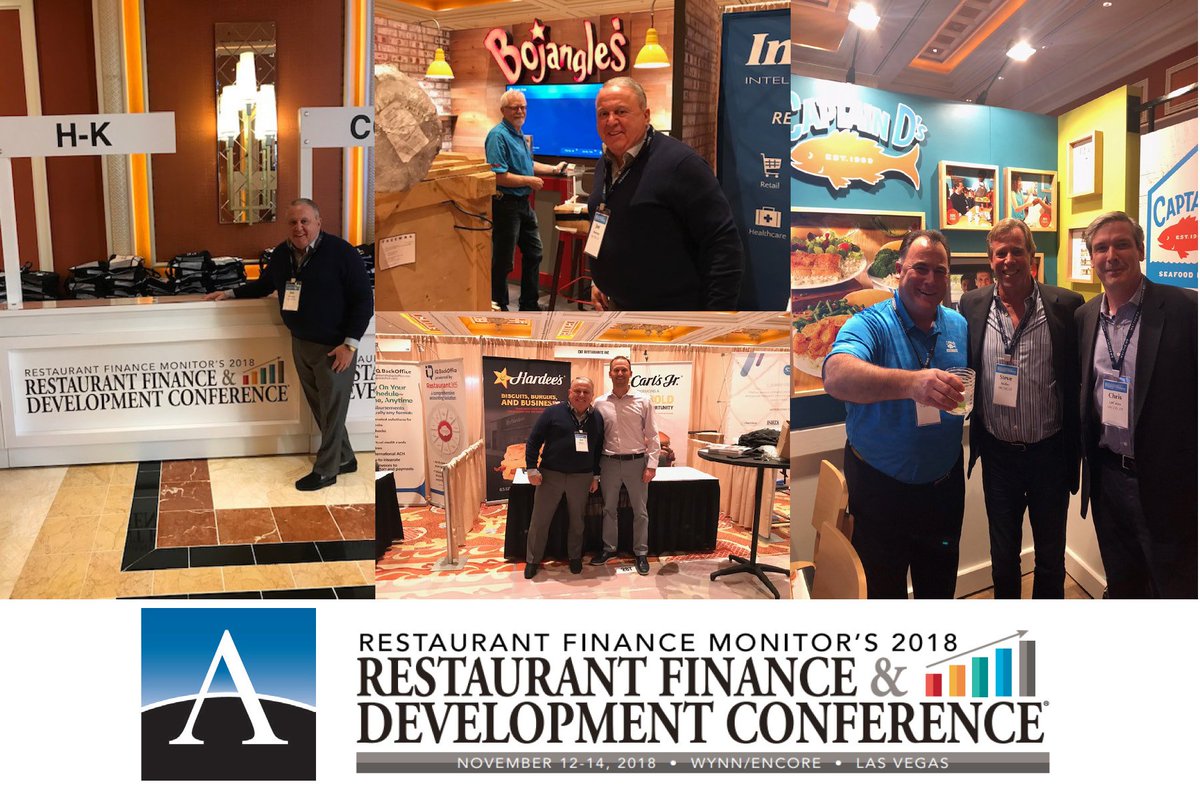 ARCTRUST1's tweet photo. Joe, Steve and Chris attend the 2018 Restaurant Finance &amp; Development Conference @RestFinance #18RFDC 

If you are a tenant or developer, learn how ARCTRUST can expand your business through our MORE Development Program by contacting us at 973.249.1000! https://t.co/N0VdBVNOpM