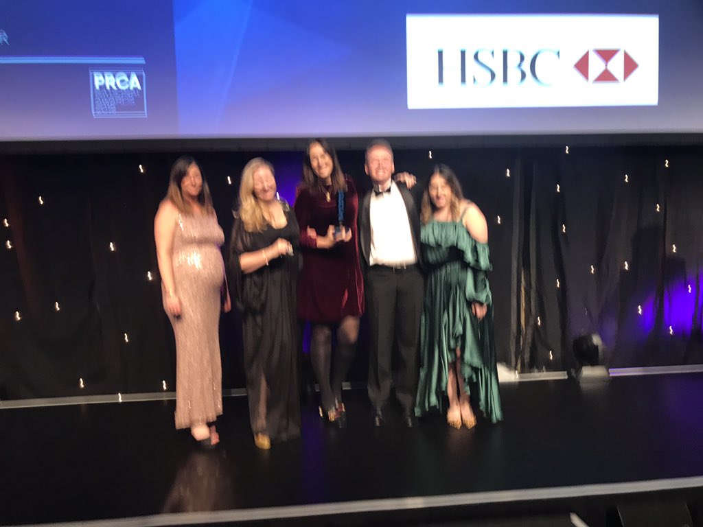 cadalice's tweet photo. Huge congratulations to wonderful @OgilvyUK clients @HSBC for #HomeBae #PRCAawards WINNERS! #MediaRelations https://t.co/VDQ3TIyKFC