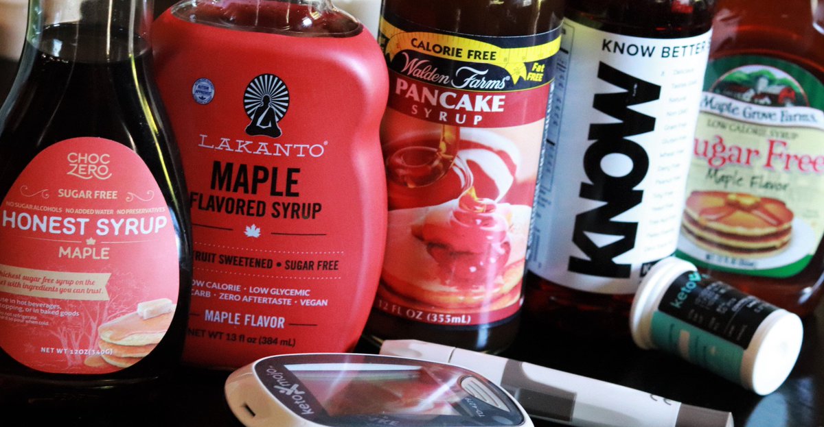 TryKetoWithMe's tweet image. I tested some of the top #sugarfree syrup brands to see if they raise blood sugar. #keto #lowcarb tryketowith.me/2018/11/10/is-…