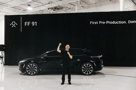 124. Which is a good intro for me to tell you FARADAY FUTURE HAVE MADE A CAR. I repeat: Faraday Future have made an actual FF91 car. Sadly, I hate it because it's one of these huge American things that look like shit but I'm happy for this guy who can maybe sleep sometimes now.