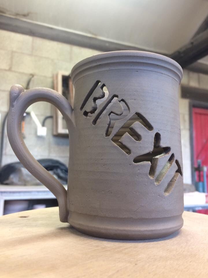 #Brexit mug from Bentham Pottery #BenthamPottery