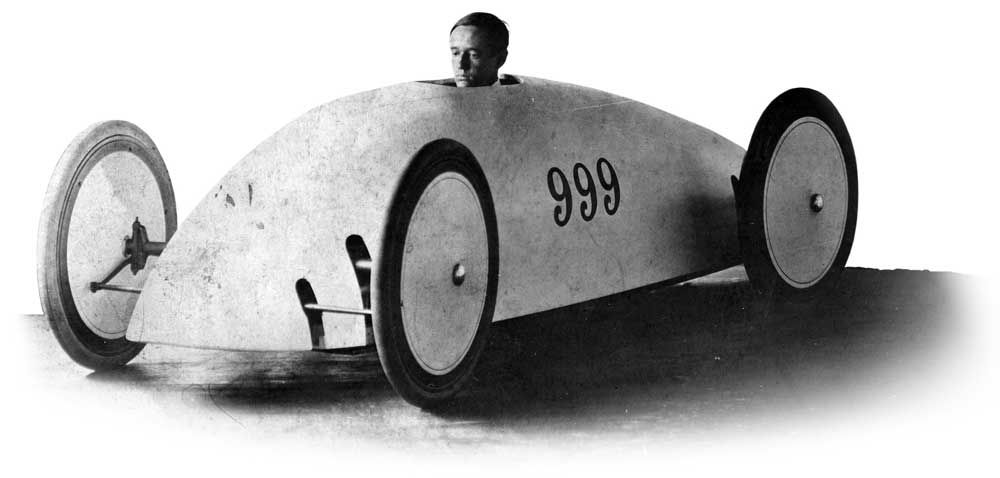 128. This reminds me, on the "seems fake but ok" front here is the absolutely 100% real Baker Torpedo Kid electric race car from 1903. Allegedly it did a mile in 56 seconds - over 60mph, a record for the day. But the account is unverified. Either way: a wild beast.