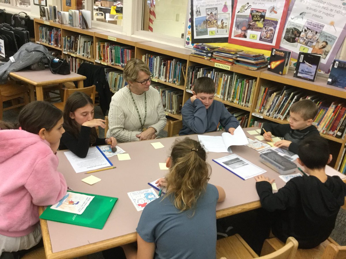 Ss celebrating their writing with each other and parent guests during Celebrate Education Week. Thanks Mrs. Kehan for also joining the celebration of writing! We love feedback. <a href="/CBWarwickElem/">Warwick Elementary School CBSD</a> <a href="/CBckehan/">Chris Kehan</a>