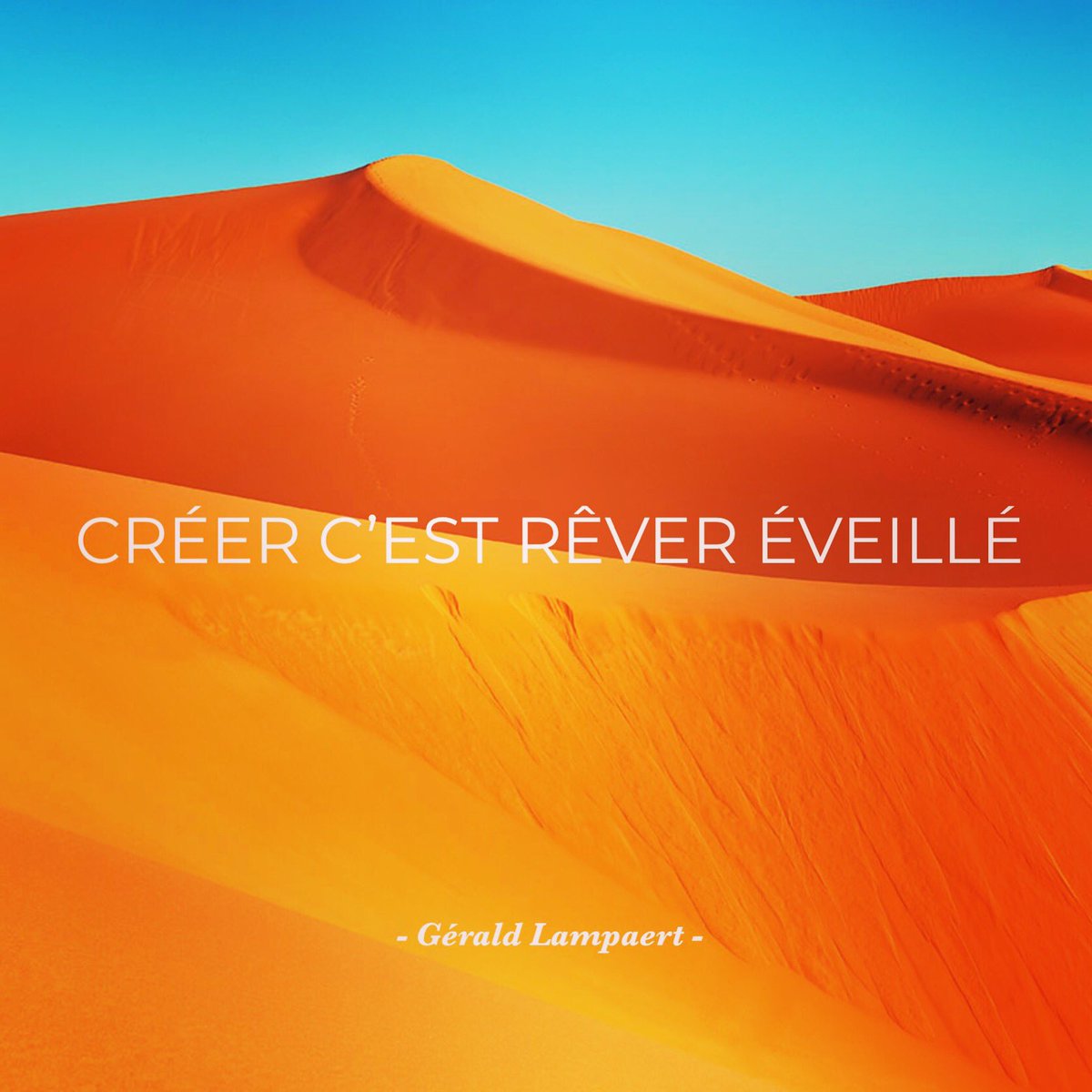 glampaert's tweet image. Pensée du jour ...
… en remerciant tous ceux qui croient aux beaux projets !
“ To Create is to Dream Awake“

#lifebeautifullyorganised #ToCreateIsToDreamAwake 😉