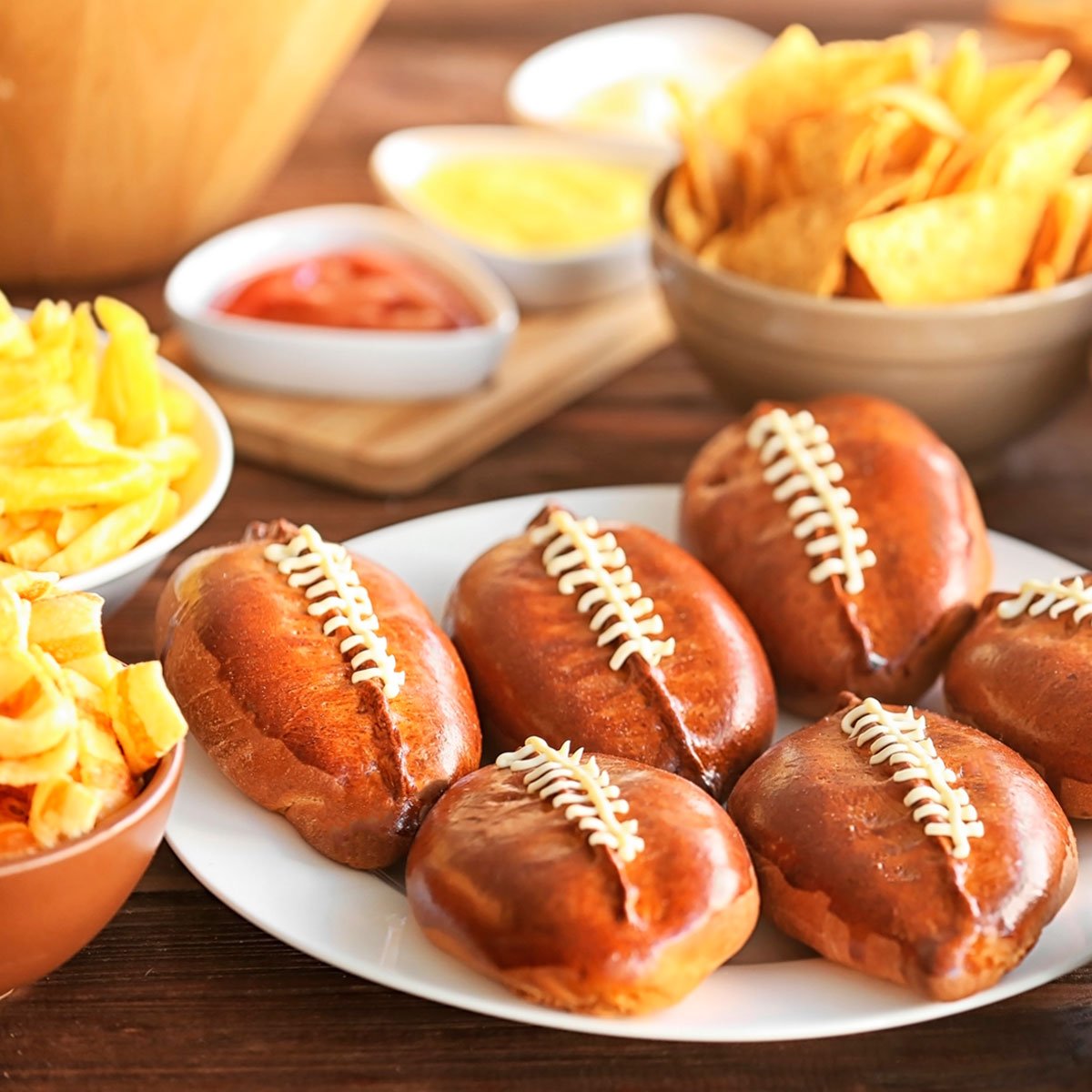 For anyone hosting football parties this year, what are some of your best tips for keeping it fun and festive?