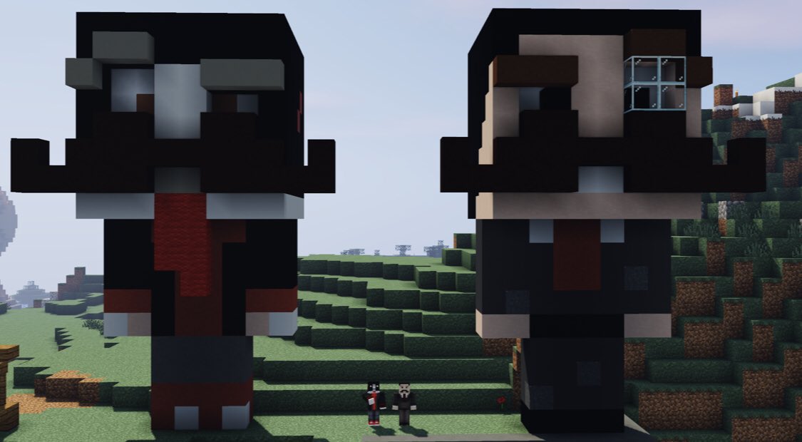 Mumbo Jumbo On Twitter Had A Brilliant Time Today Playing With Seb Duke Da Dog Who S Make A Wish Was To Play On The Hermitcraft Server With A Few Of Us Hermits We Built