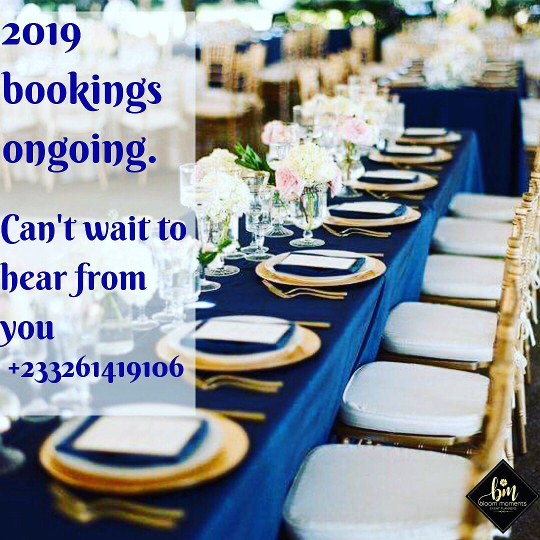 bloommoments's tweet photo. We are excited about the new year and we hope you are as well. We are ready for 2019. #newthemes #newconcepts #newideas #everythingwedding #corporateevents #weddingdecorations #partydecorations #lunches #eventsgh Please help me RT https://t.co/jBNO6V6JIg