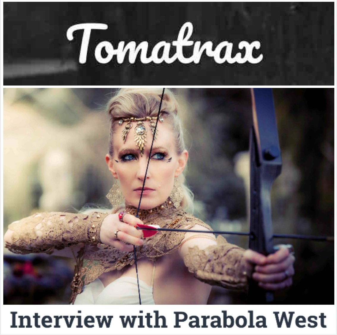 New Zealand-based American-born songstress @ParabolaWest interviews with Richard at Australia's @TomatraxAU blog about her new single 'Calling Your Name', produced by Scott Newth and Andrew Newth, and more ~ goo.gl/fhE438 @System_Corp