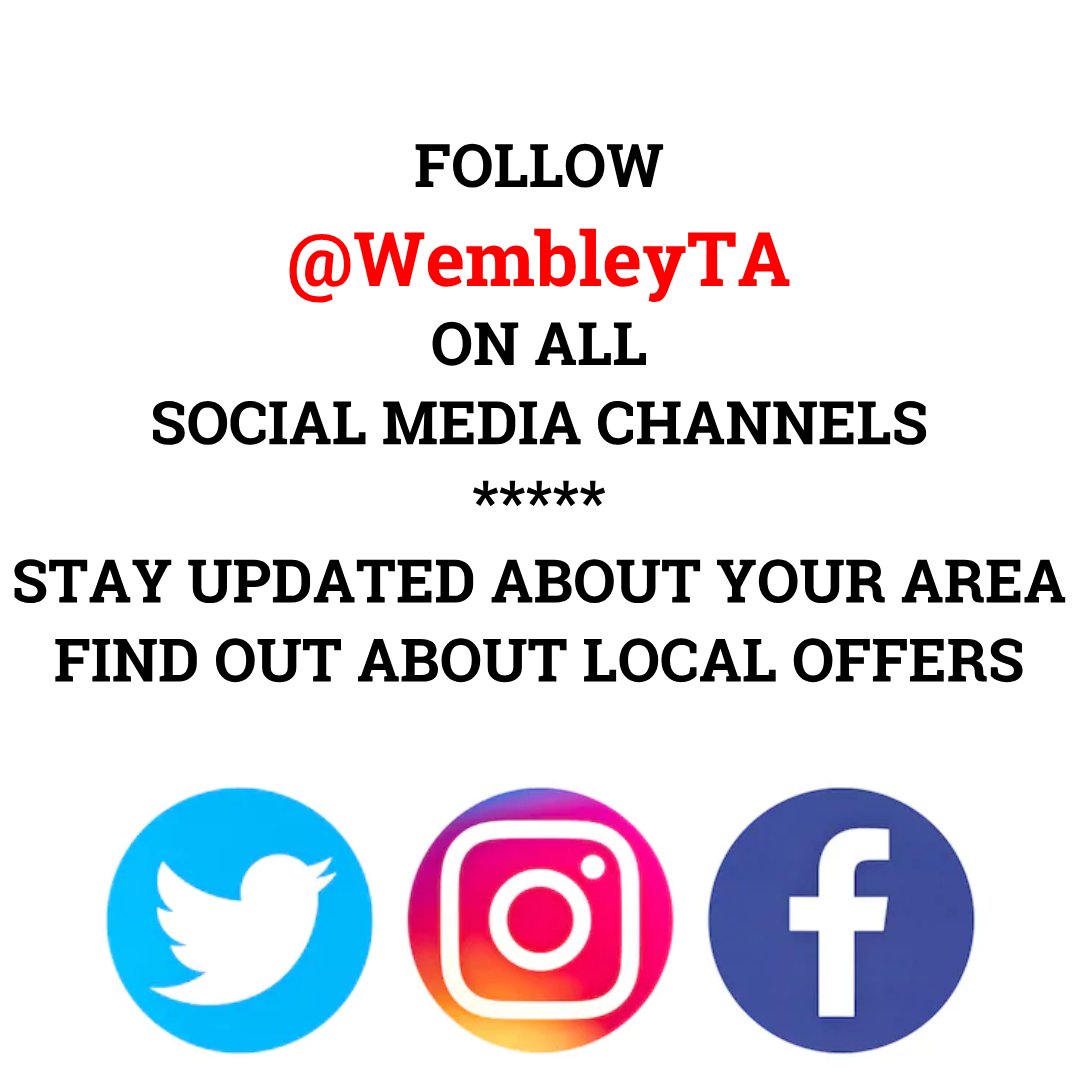 GONE, but not FORGOTTEN! 

We’ve been away from SOCIAL MEDIA for a while planning ALL THINGS CHRISTMAS!

So REMEMBER to LIKE ALL OUR SOCIAL MEDIA CHANNELS, so you can STAY UPDATED ABOUT EVERYTHING Wembley Traders! #WembleyTradersAssociation