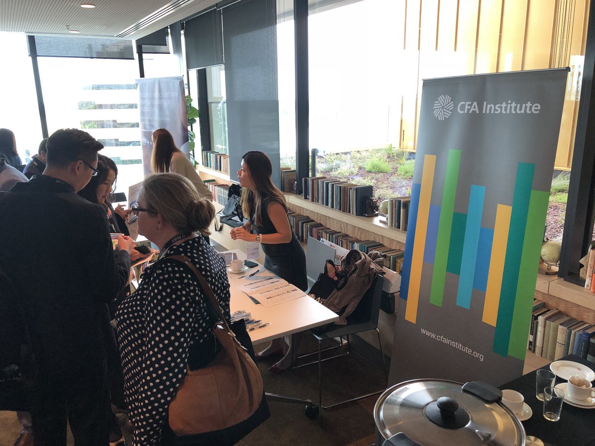 Assoc_of_MBAs's tweet photo. We’d also like to thank @CFAinstitute for their support of #APAC18. Attendees can visit their stand during the refeshment break. #AMBA18 https://t.co/3seLd9kpEP